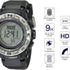 3 Pack Compatible with PRW3500 Watch Screen Protectors, Tempered Glass for PRW-3500/PRW-3500Y/PRW-3500T