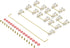 Stabilizer V2, Screw in Stabilizers with 2u 6.25u 7u Wires for Mechanical Keyboards (V2 Clear 100% Kit)