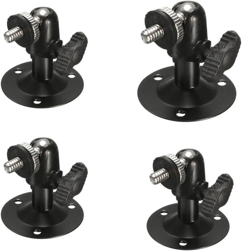 Camera Bracket Mount Pack of 4, Metal Outdoor/Indoor Use Security Bracket for Oculus Rift Sensor, Arlo, CCTV