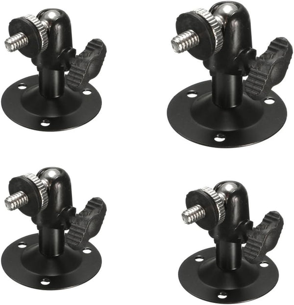 Camera Bracket Mount Pack of 4, Metal Outdoor/Indoor Use Security Bracket for Oculus Rift Sensor, Arlo, CCTV