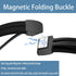 Compatible for ITOUCH AIR 4 Bands, 24mm Soft Silicone Magnetic Buckle Sport Wristband Replacement for 41mm/46mm