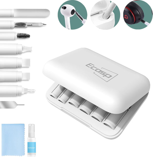 Multi-Tool Cleaner Kit for AirPod, iPhone and iPad Cleaning, Charging Port, Lightning Cables, Connectors