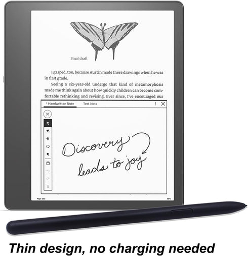 Stylus Pen for Kindle Scribe, Compatible with Palm Rejection, 4096 Levels of Pressure Sensitivity (Black)