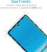 HPTech Tempered Glass Screen Protector for Google Pixel 6a 5G (2 Pack) - Anti-Scratch, Bubble-Free, Case Friendly.