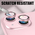 AFENGBOX 2 Pack 14/14 15/15 Plus,9H Camera Lens Protector for iPhone Plus/iPhone Tempered Glass Scratch Resistant Metal