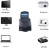 QIANRENON USB 3.0 Dual USB Panel Mount Solderless Connector, Female to Female Coupler for Audio and Video