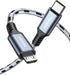 SNANSHI Micro USB to USB C Cable 4FT, USB C to Micro USB Cable, Braided USB-C to Micro USB Charging Cable Support Charge & Data Transfer for Headphone, Phone, Controller,Kindle,DSLR,GPS by SNANSHI