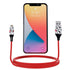Disney Minnie Mouse 6FT Replacement iPhone Charger, Fast Charging MFI Certified Braided USB Cable Compatible with