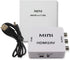 Mini Composite 1080P HDMI to RCA Audio Video AV CVBS Adapter, Support HD for HDMI2AV Converter Box