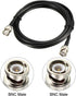 uxcell RG58 Coaxial Cable with BNC Male to BNC Male Connectors, 50 Ohm, 10 Ft