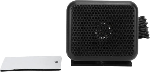 Radios External Speaker, 3W 8O Black ABS Two Way Universal CB Speaker for Car Radio and Small Speakers