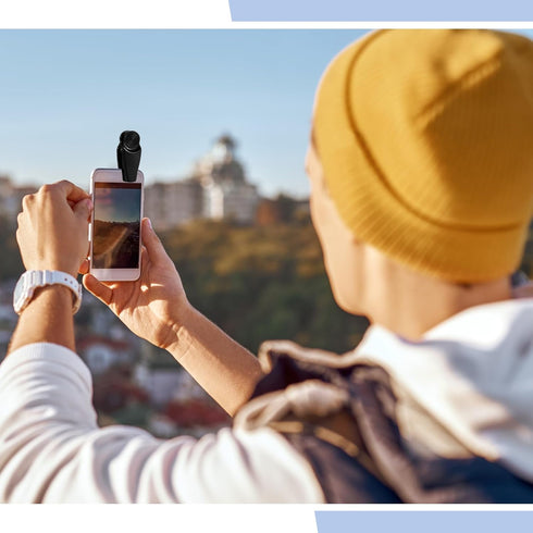16 Pcs Phone Camera Lens Kit, 16 in 1 with Selfie Light and Universal Clip for Most Phones