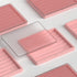 Sumgsn Keycaps Storage Box, 130 Keys Transparent Display Case Holds 7u Spacebar/Big Enter Key for XDA/Cherry/MOA/MAO