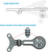 Out Front Bike Stem Handlebar Combo Mount for Garmin Wahoo Bryton Rider Stages Dash Compatible with Cannondale Systemsix