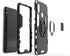 Compatible with Xiaomi Mi 8 Case, Metal Ring Grip Kickstand, Shockproof Hard Bumper, Dual Layer Rugged Cover for Xiaomi