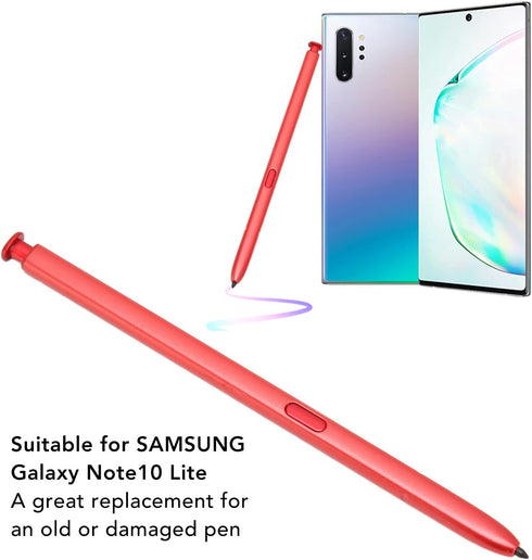 Cuifati Pen for Note 10 Lite, Capacitive Replacement Pen with High Sensitivity & Fine Point, Red