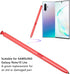 Cuifati Pen for Note 10 Lite, Capacitive Replacement Pen with High Sensitivity & Fine Point, Red