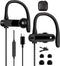 USB C Headphones with Microphone, Wired Type C Over Ear Earbuds for iPhone 15 Pro, Volume Control Sport in Ear