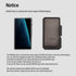 Hand Crafted Miter PU Leather Case Cover for iBasso DX220, First Edition, Light Black
