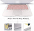 iCasso MacBook Air 13 Inch Case 2018-2020 Release A2337 M1/A1932/A2179, Protective Hard Shell with Keyboard Cover