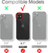 Floral Design Clear Case for iPhone 11, Cute Slim TPU Cover + Shockproof Bumper for Women and Girls (Simple Elegant
