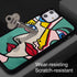 Idocolors iPhone 13 Abstract Phone Case - Colorful Art Design, Shockproof Soft Silicone, Scratch Resistant, Cute Girly