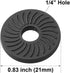 10PCS Shorten Camera Long Screw Shaft Camera Accessory Base Threaded Washer Black Rubber Washer Suitable for Protecting Camera Screw Shaft and Monitor and Light