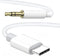 AUX to USB C, USB Type C to 3.5mm Audio Aux Headphone Jack Cable for Car Speaker Compatible with iPhone 15 Pro