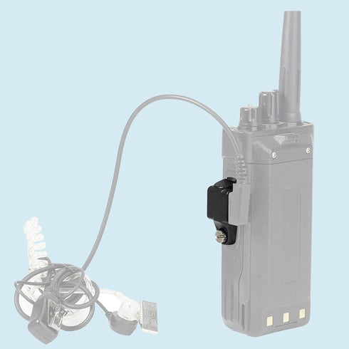 Retevis Audio Adapter to 2 Pin Connector, Compatible with RT29 RT87 RT48 RT47V and More, 1 Pack