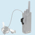 Retevis Audio Adapter to 2 Pin Connector, Compatible with RT29 RT87 RT48 RT47V and More, 1 Pack