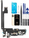 Charging Port Replacement for iPhone 12 Pro Max USB Dock Connector Flex Cable with Tools for iPhone 12 Pro Max