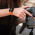 REZERO Compatible with Apple Watch Band 49mm 45mm 44mm 42mm 41mm 40mm 38mm - Fluoro Rubber Strap with Buckle
