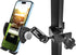 woleyi Golf Cart Phone Holder, 360° Adjustable Phone Mount with Wider Clamp for EZGO/Club Car/Yamaha Accessories