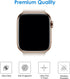 JETech Screen Protector for Apple Watch SE (2022/2020) / Series 6 5 4 - TPU HD Clear Full Coverage, 3-Pack