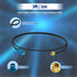 1m 3feet 4G Fakra Z Male to SMA Male Car Antenna Adapter Cable for Vehicle Stereo Android Head Unit GPS Navigation