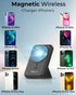 Vida IT 10000mAh Fast Wireless Portable Charger, Magnetic Power Bank for iPhone 15/14/13 Pro Max, Samsung Cell Phone,