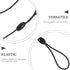 HOMSFOU 10pcs Stylus Tether - Plastic Elastic Tether Lanyard for Touch Pens, Perfect Tool to Tether Drawing Pen