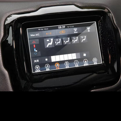 Generic Car GPS Screen Film Compatible With Jeep For Renegade 2019 Car Accessories