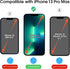 amFiIm iPhone 13 Pro Max 6.7" Tempered Glass Screen & Camera Lens Protector, Easy Installation, Bubble-Free,