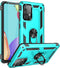 Samsung A52 Case - Galaxy A52 with HD Screen Protector, Military-Grade Ring Holder Kickstand, Shockproof Cover - Green