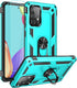 Samsung A52 Case - Galaxy A52 with HD Screen Protector, Military-Grade Ring Holder Kickstand, Shockproof Cover - Green
