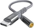USB-C to 3.5mm Female Headphone Jack Adapter - USB Type C to AUX Audio Dongle for Samsung Galaxy S21, S20 Ultra, Note