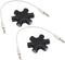 zdyCGTime Headphone Splitter, 3.5mm Stereo Audio Adapter 6-Port Music Sharer with TRS Stereo Plug Cable