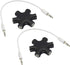 zdyCGTime Headphone Splitter, 3.5mm Stereo Audio Adapter 6-Port Music Sharer with TRS Stereo Plug Cable
