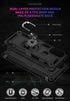 Androgate Case for Moto G Pure - Motorola Moto G Power 2022/Moto G Play 2023 with HD Screen Protector, Black