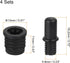 MECCANIXITY Speaker Grill Guides Plastic Ball and Socket Type 5.8mm Dia for Speaker Parts Accessories Pack of 4