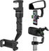 Ivieicip 360 Car Rearview Mirror Mount Stand Holder for Cell Phone and GPS,