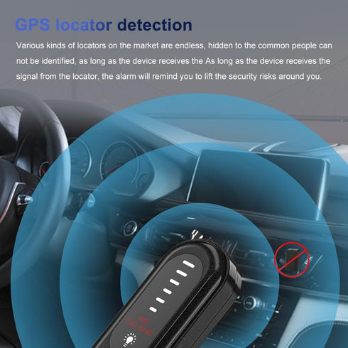 Hidden Camera Detector, Spy Camera Finder, Bug Detector, Portable Anti Spy for Office, Hotels, Airbnb