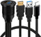 BATIGE USB 3.0 & Type C 3.1 & HDMI Male to Female Car USB C Flush Mount Extension Cable, 3ft