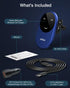 Magnetic Wireless Car Charger Compatible with iPhone 14/13/12 Series, Fast Charging Air Vent Phone Holder, Blue